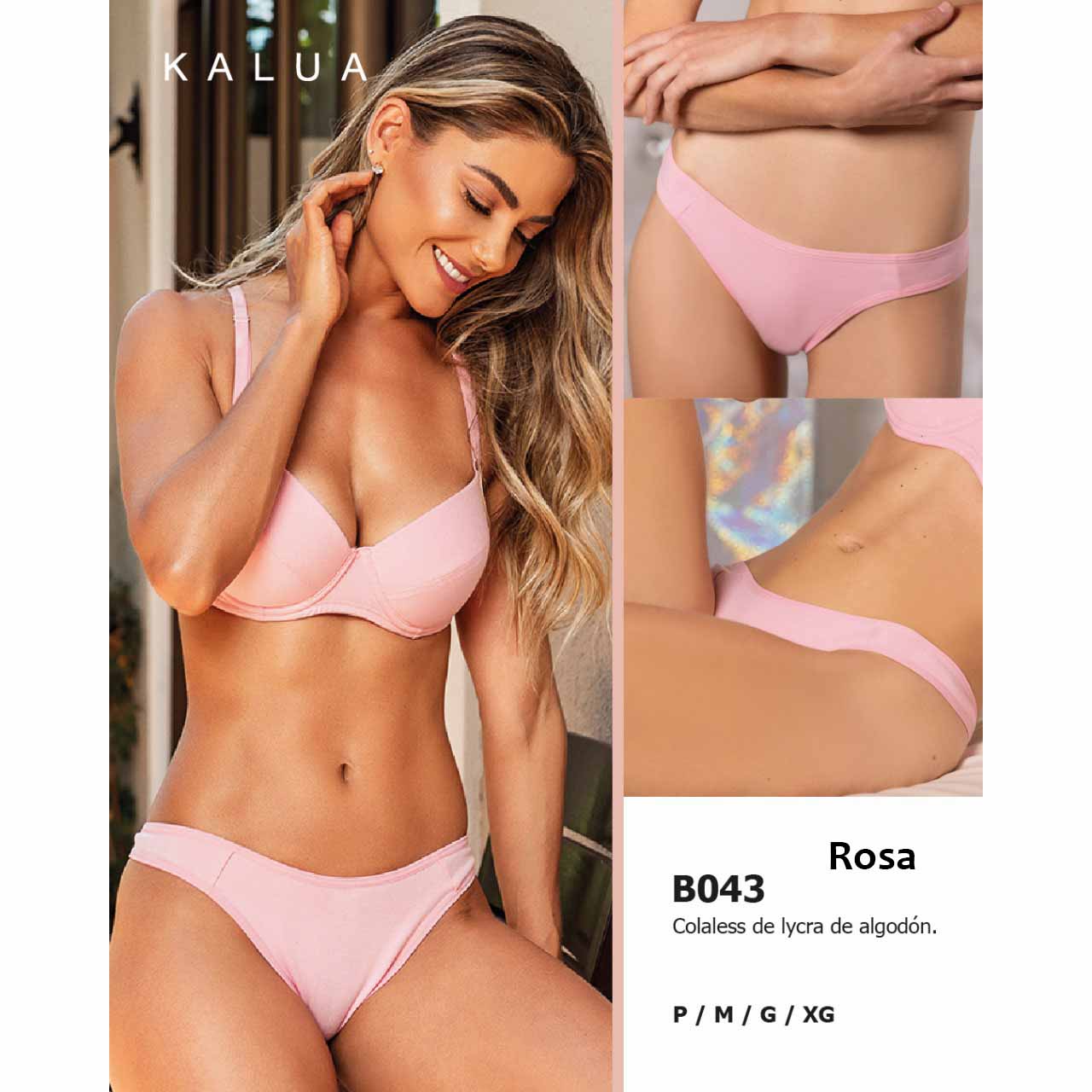 BP - B043 - Colaless de lycra de algodón