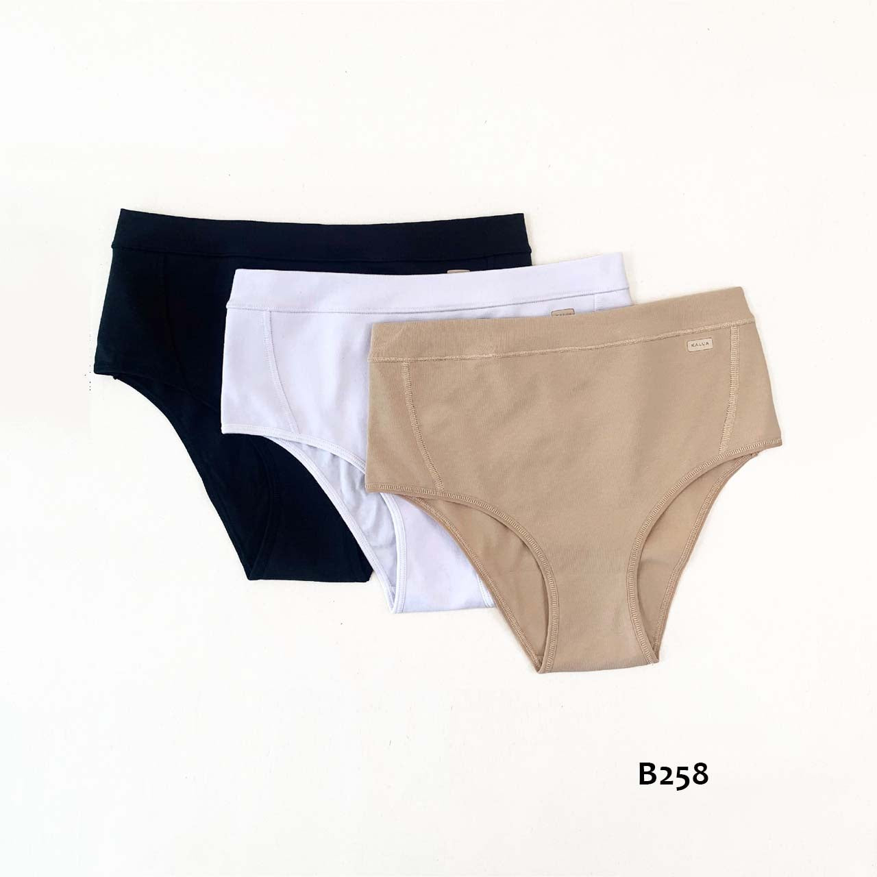 BP - B258 - Bombacha de algodón y lycra reforzada