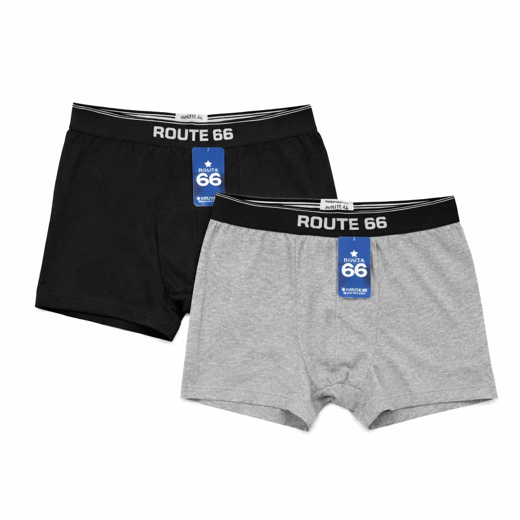 Bóxer de algodón Route 66 - Pack x2