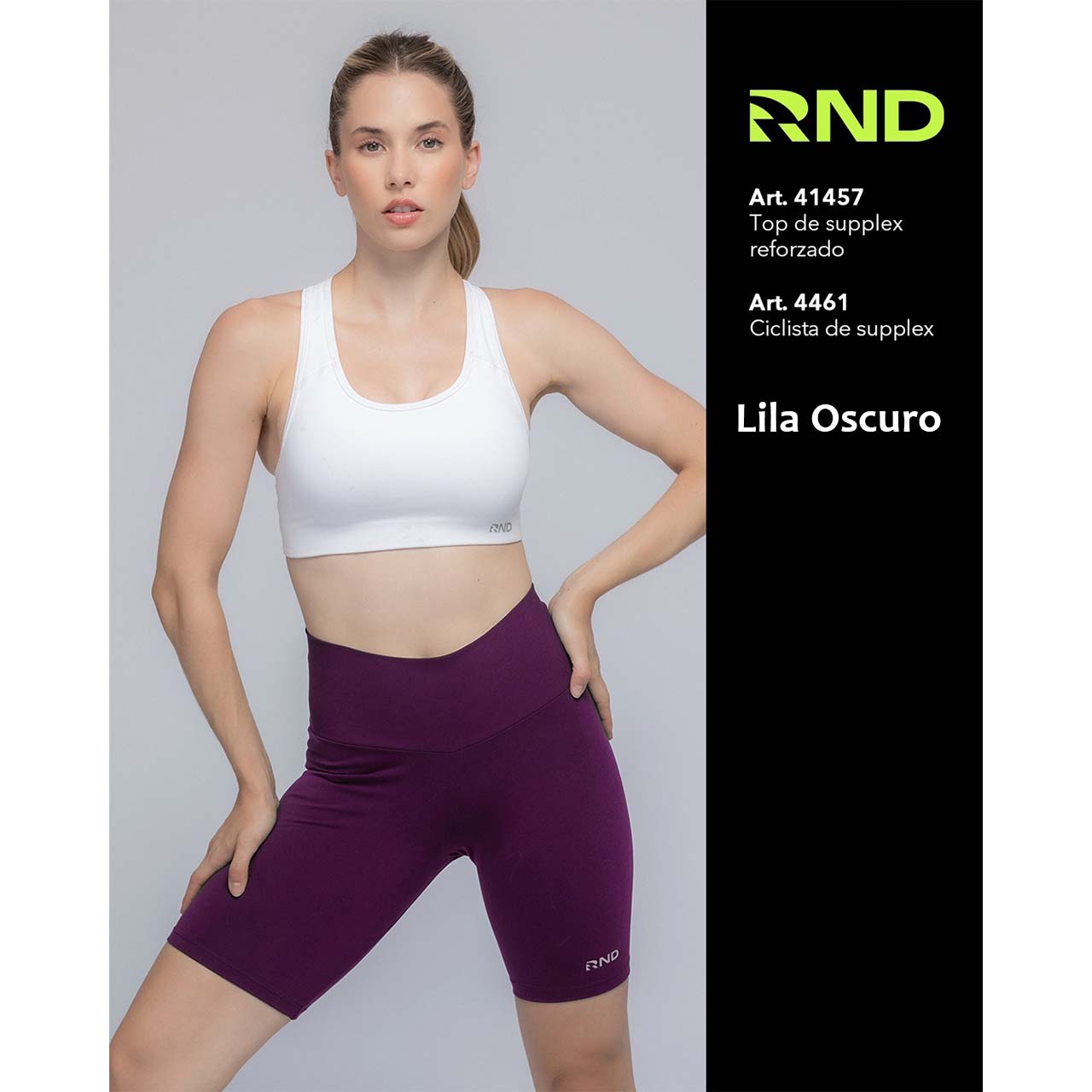 BP - 4461 - Ciclista de supplex con lycra (algodonado)