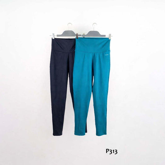 BP - P313 - Legging de supplex con cintura alta. Compresión alta