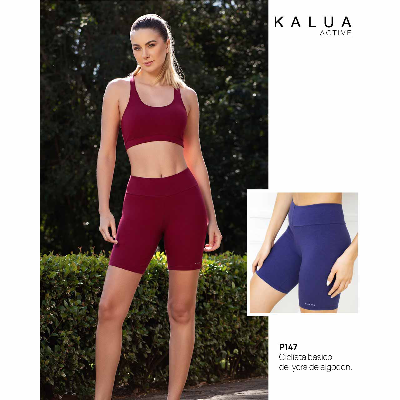 BP - P147 - Ciclista de algodón y lycra