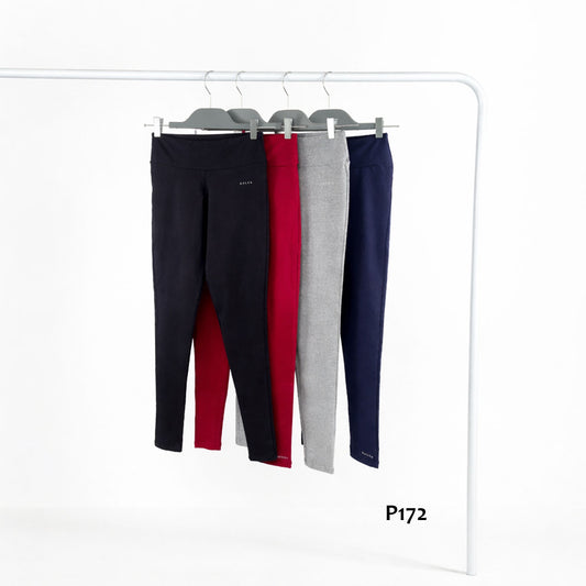 BP - P172 - Legging de algodón y lycra con tiro alto