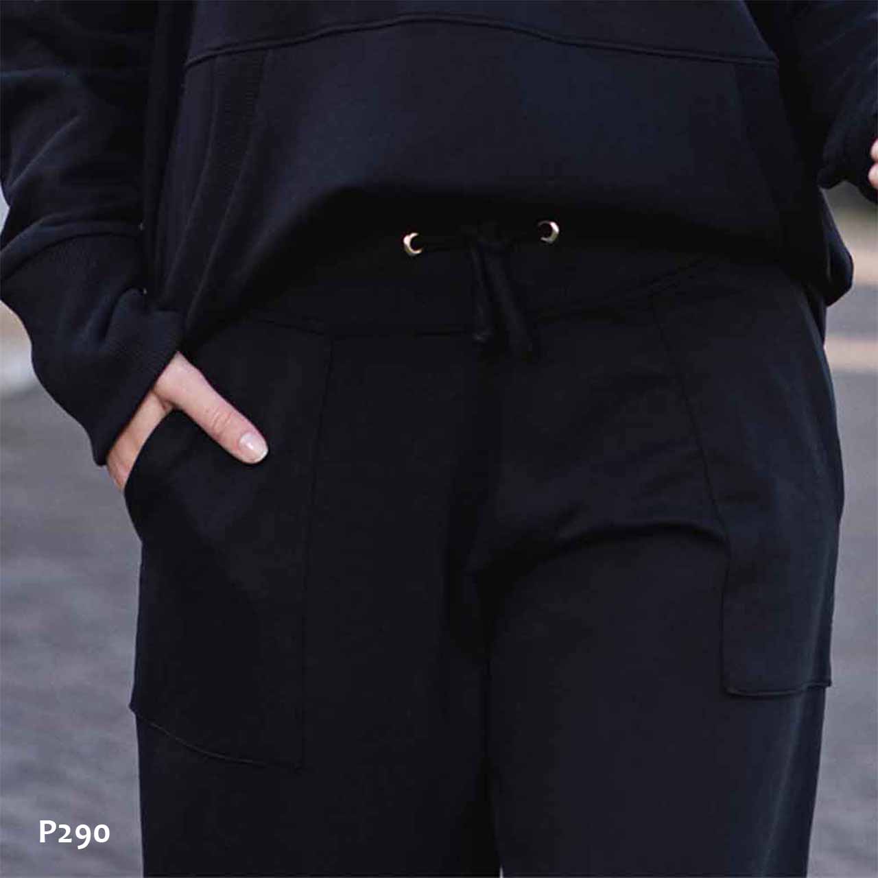 BP - P290 - Jogger de moletón con bolsillos