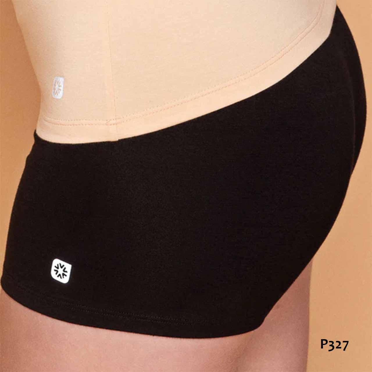 P327 - Ciclista de supplex con tiro alto - Cherry Linea adolescentes
