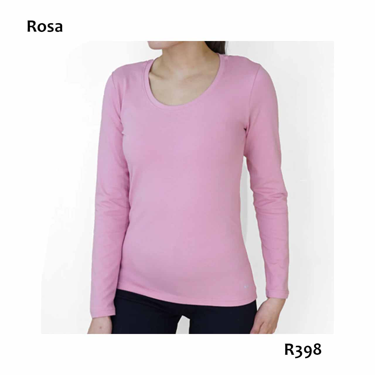 BP - R398 - Remera mangas largas de lycra de algodón