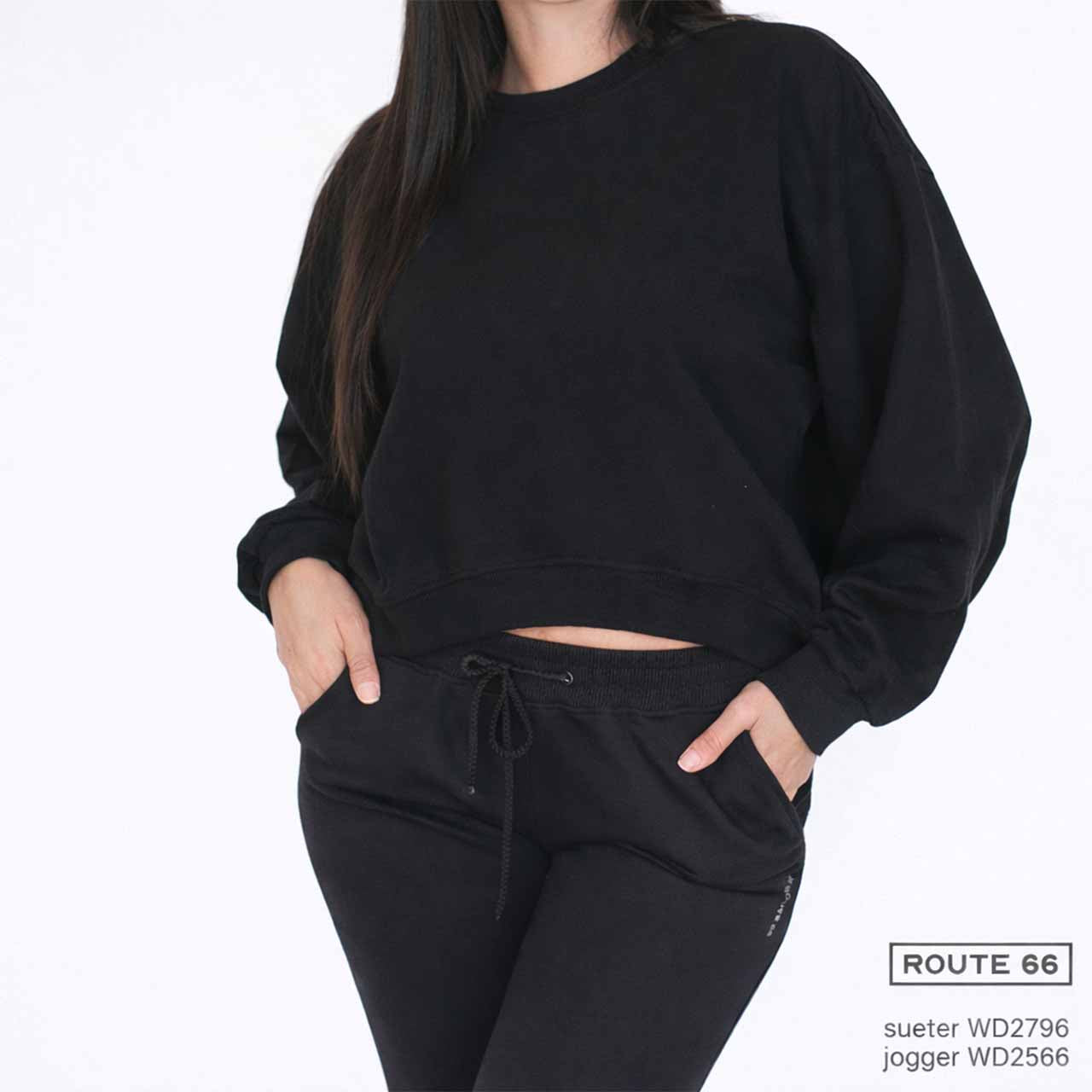 BP - WD2566 - Jogger de moletón para dama