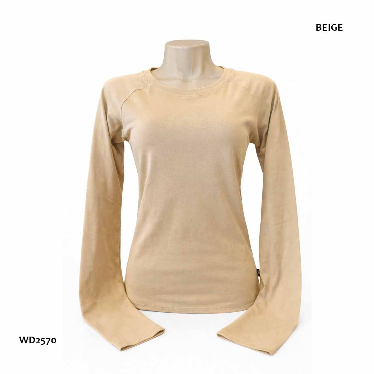 BP - WD2570 - Remera mangas largas de algodón