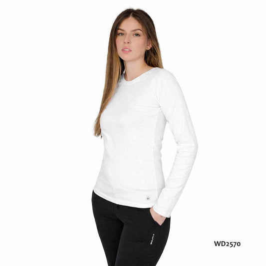 BP - WD2570 - Remera mangas largas de algodón