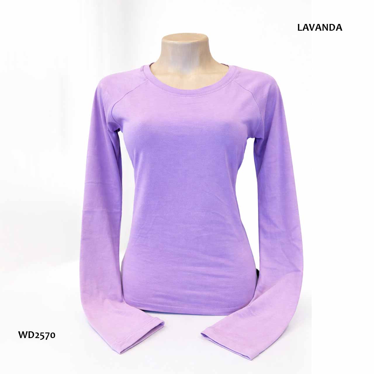 BP - WD2570 - Remera mangas largas de algodón