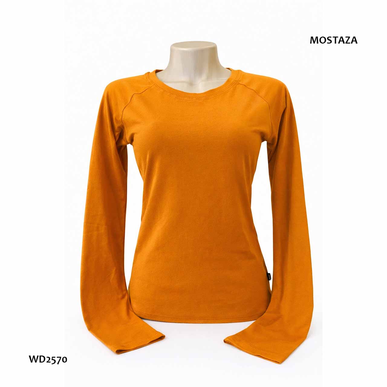 BP - WD2570 - Remera mangas largas de algodón