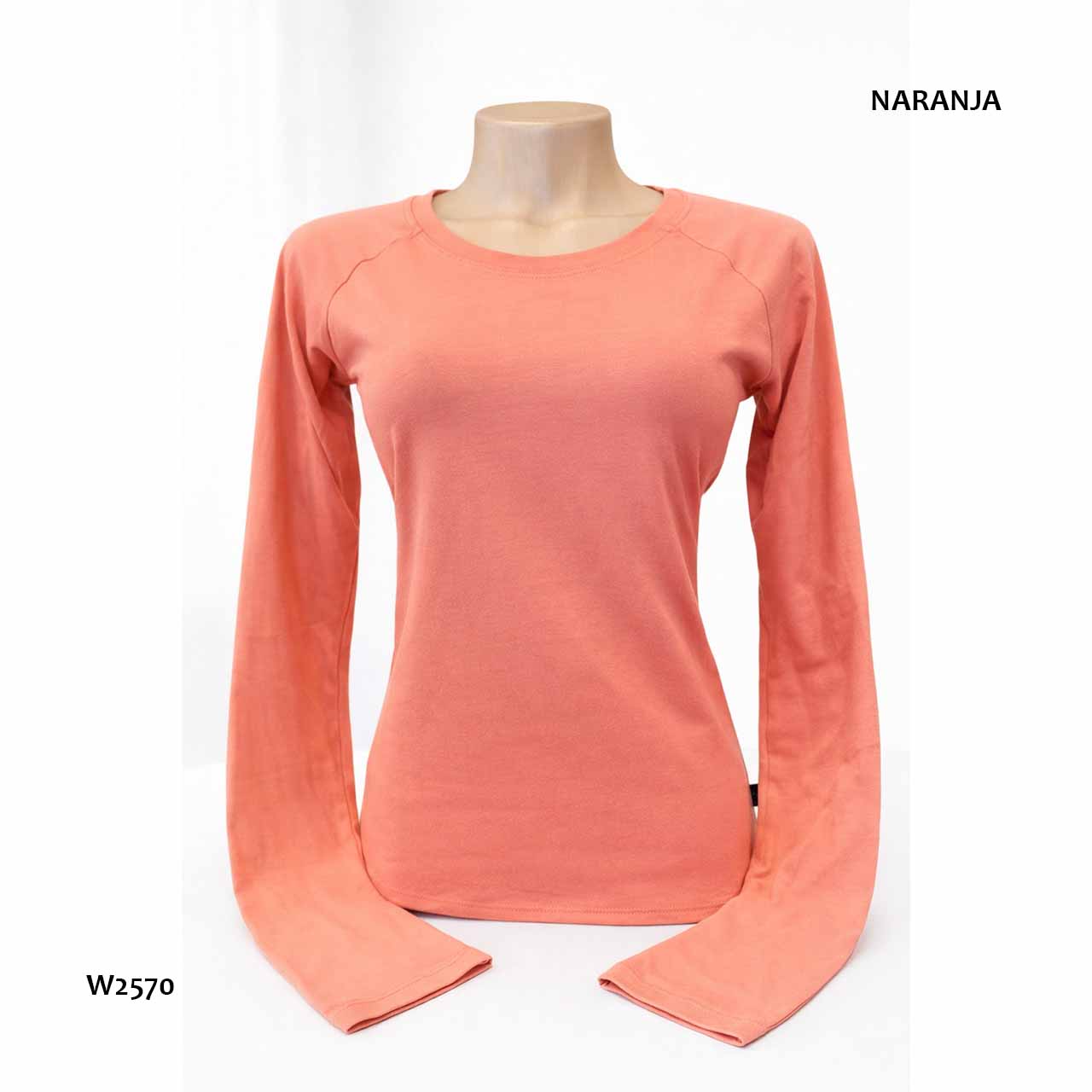 BP - WD2570 - Remera mangas largas de algodón