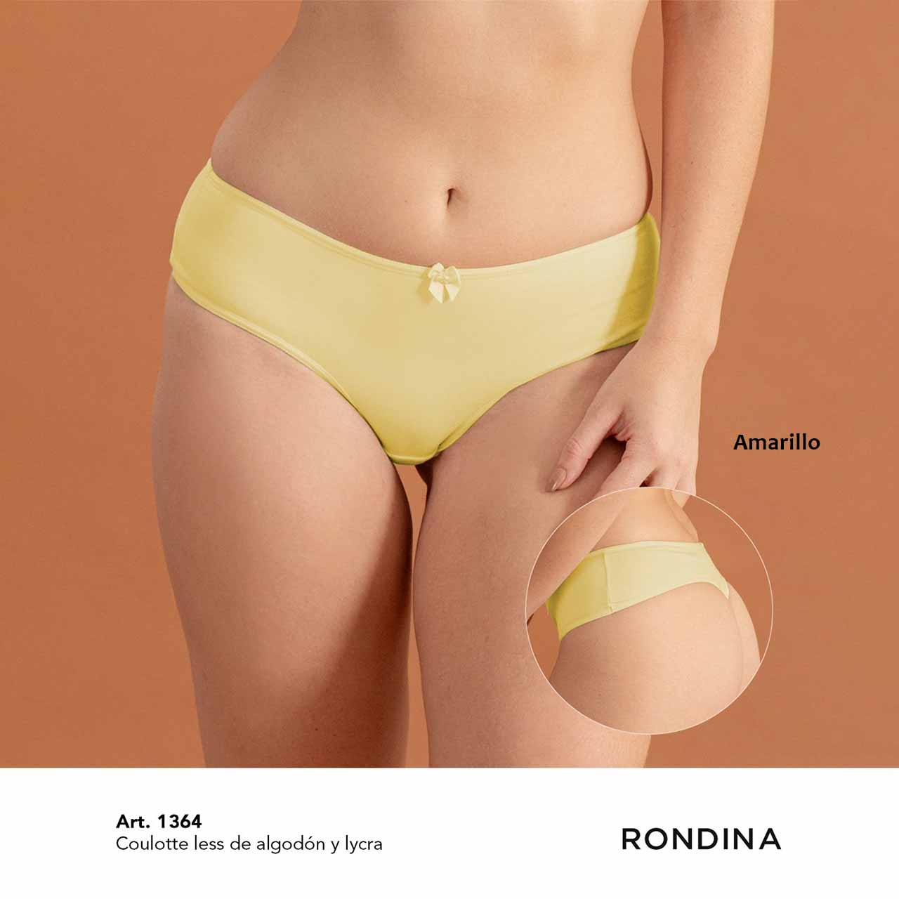 *Pack* Culotteless de algodón y lycra - 3 unidades