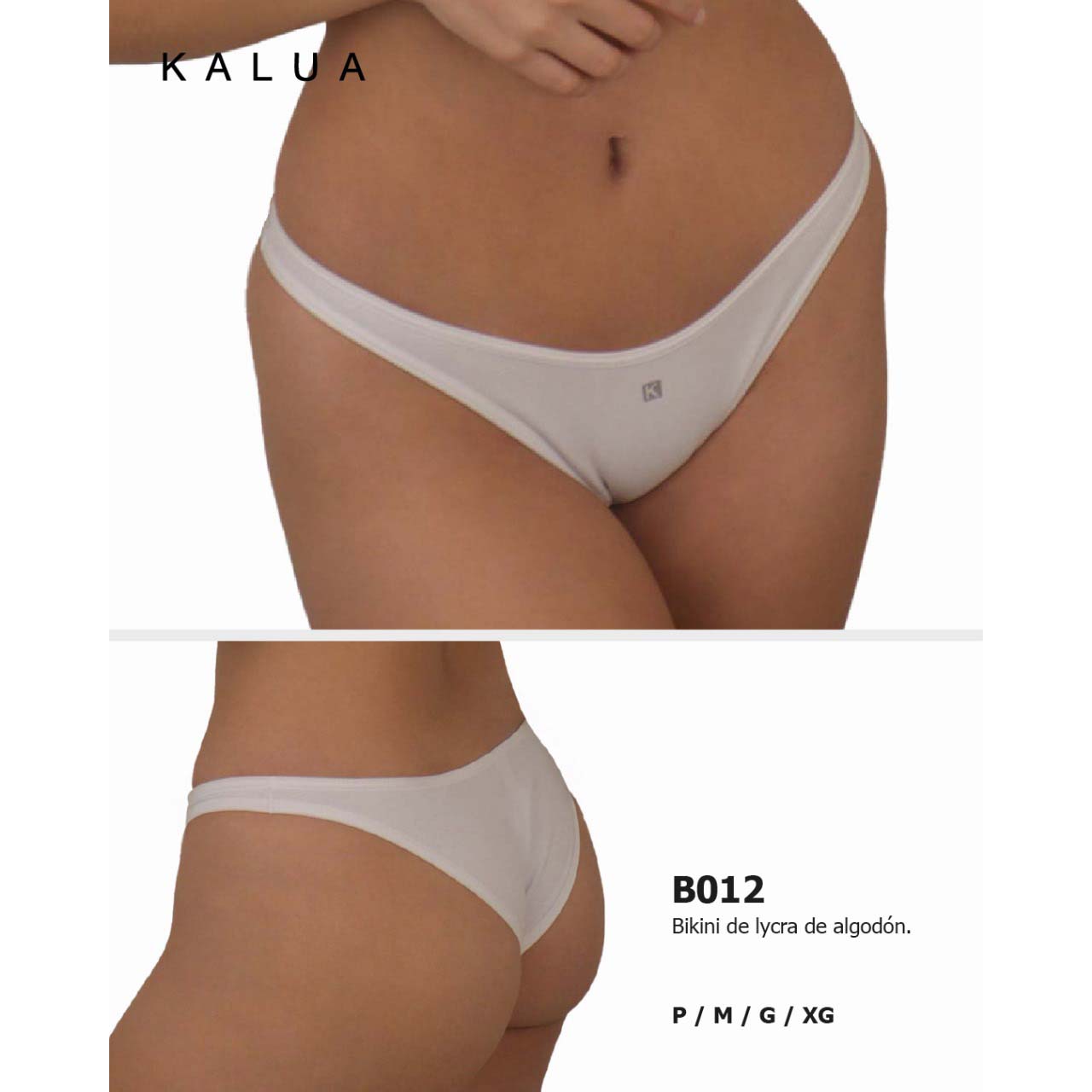 BP - B012 - Bikini de lycra de algodón