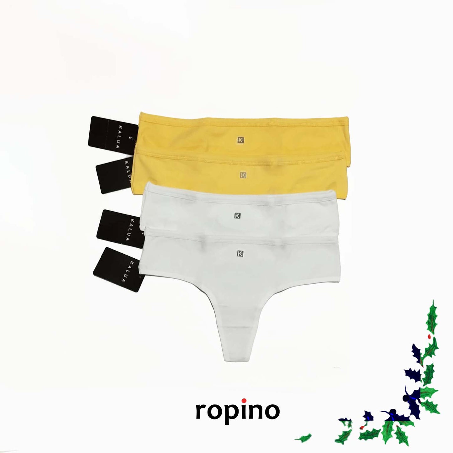 *Pack* 4 Culotteless de lycra de algodón. Varios Colores