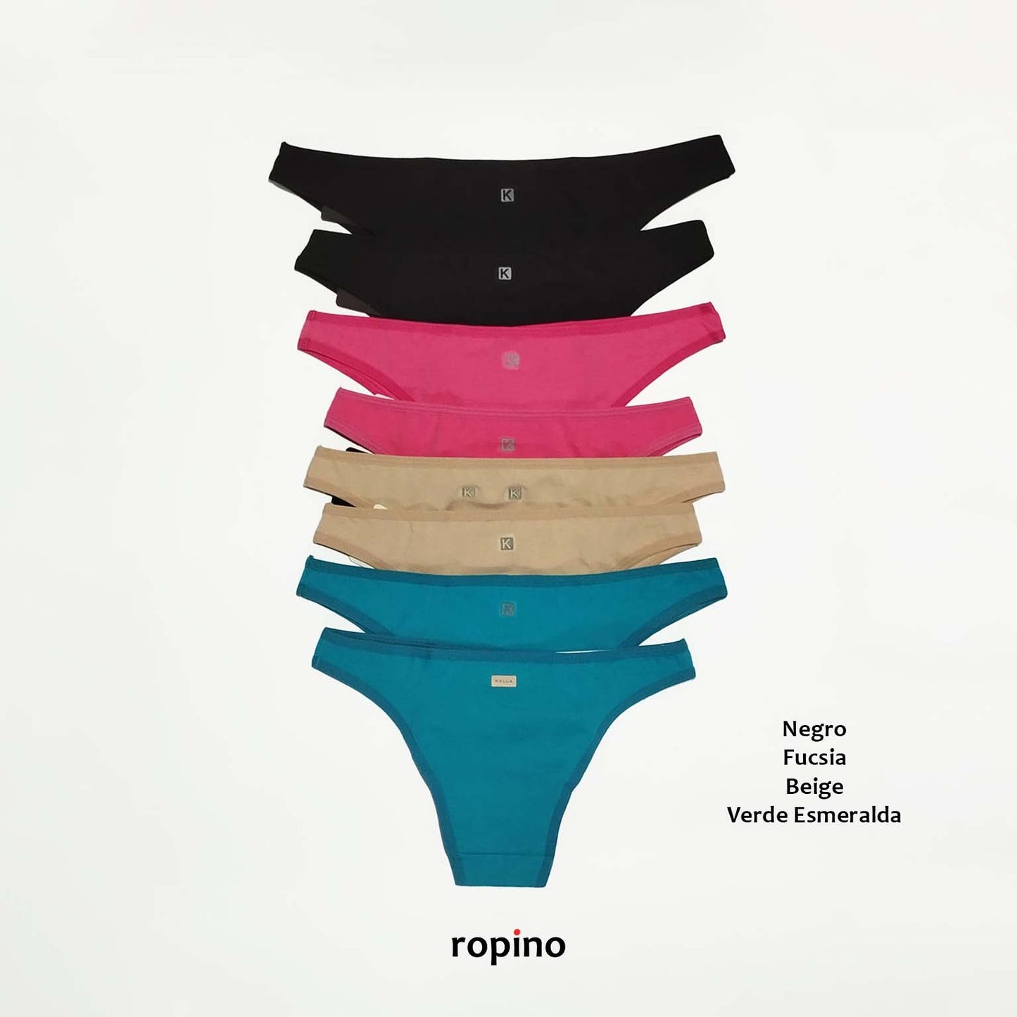 Bikini de lycra de algodón -  Varios Colores