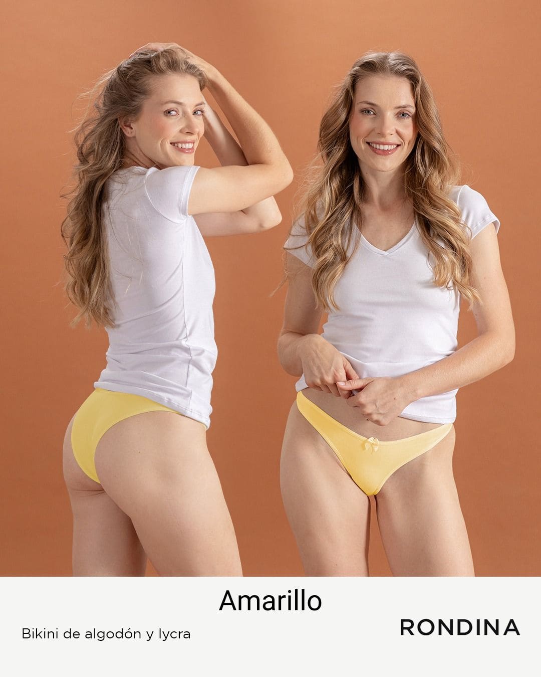 Bikini de algodón y lycra - Varios Colores
