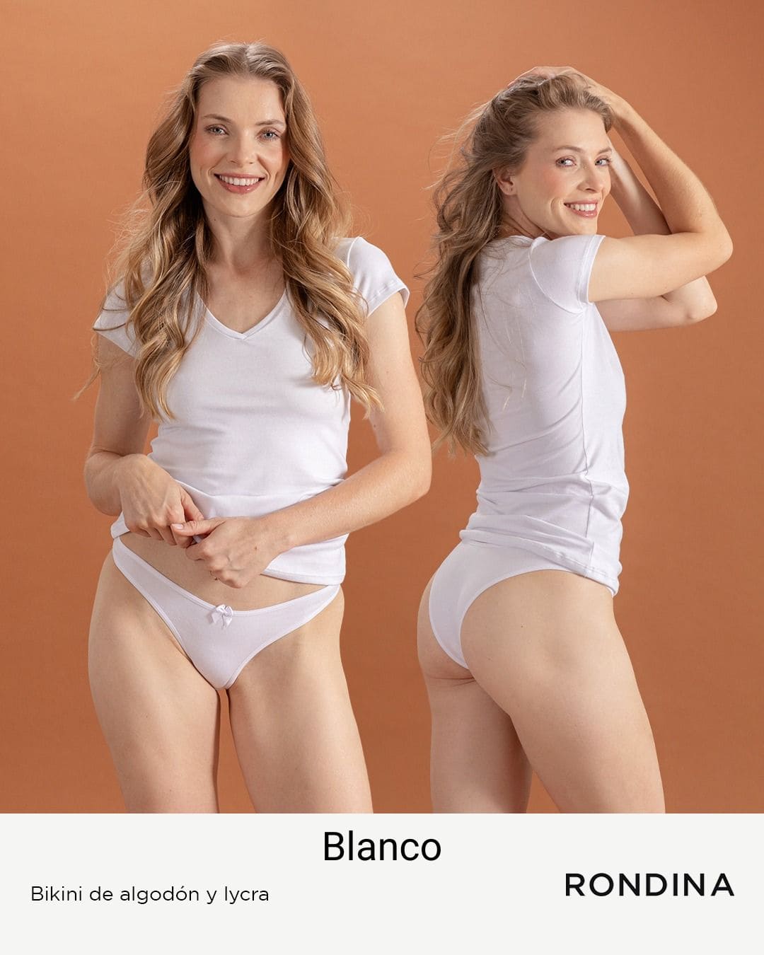 *Pack* 4 Bikinis de algodón y lycra - Varios Colores
