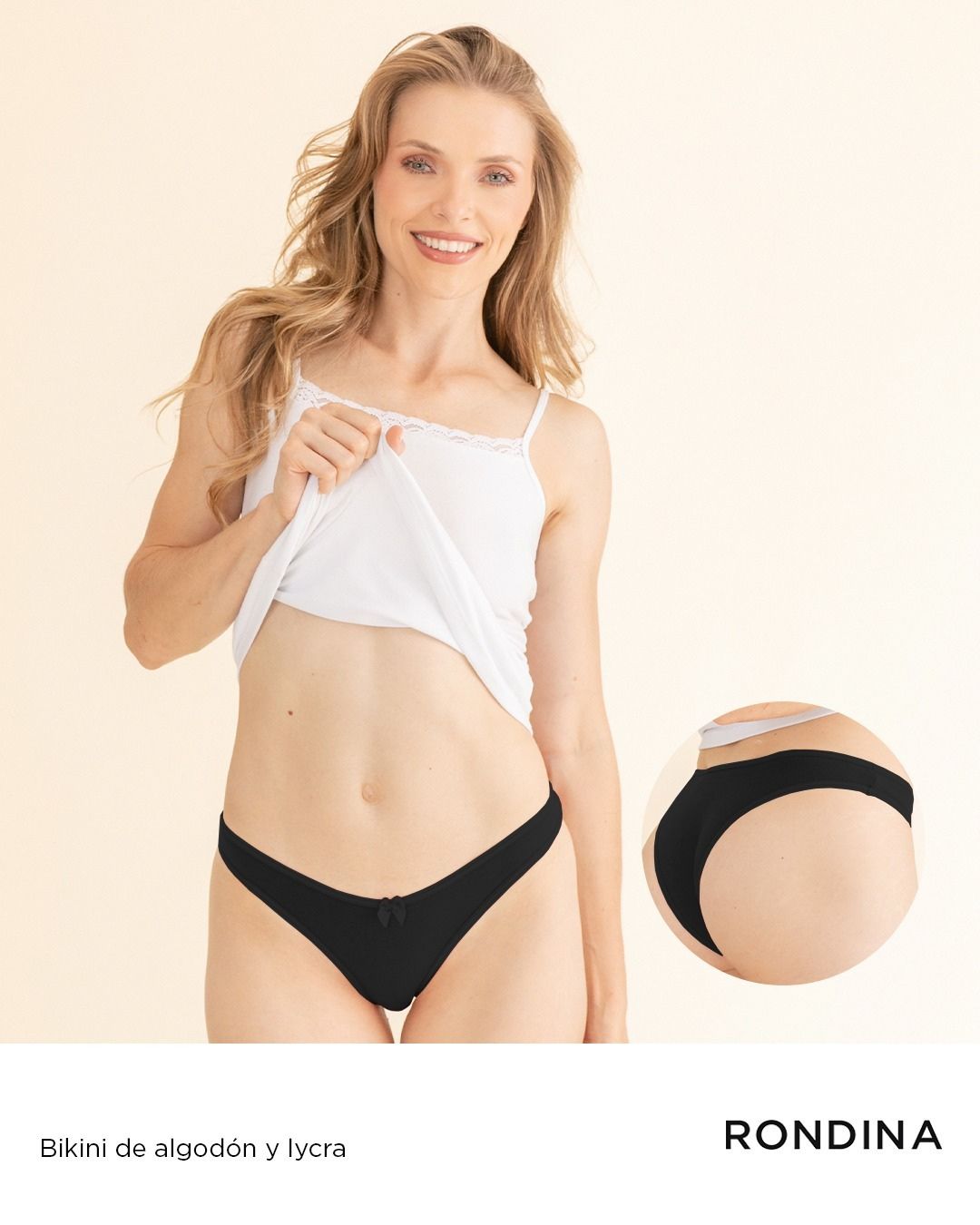 *Pack* 4 Bikinis de algodón y lycra - Varios Colores