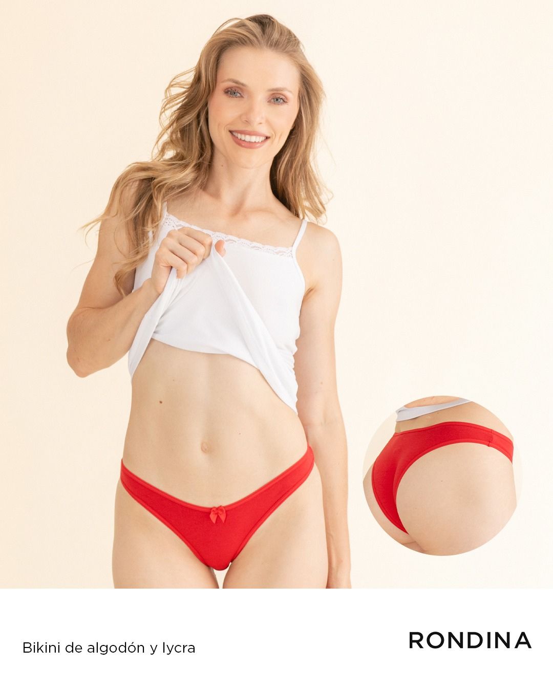 Bikini de algodón y lycra - Varios Colores