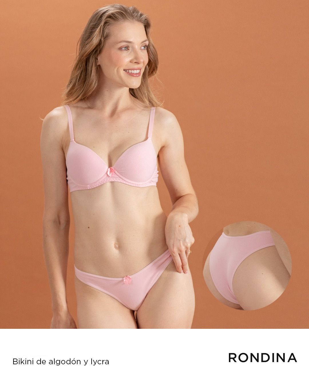 Bikini de algodón y lycra - Varios Colores