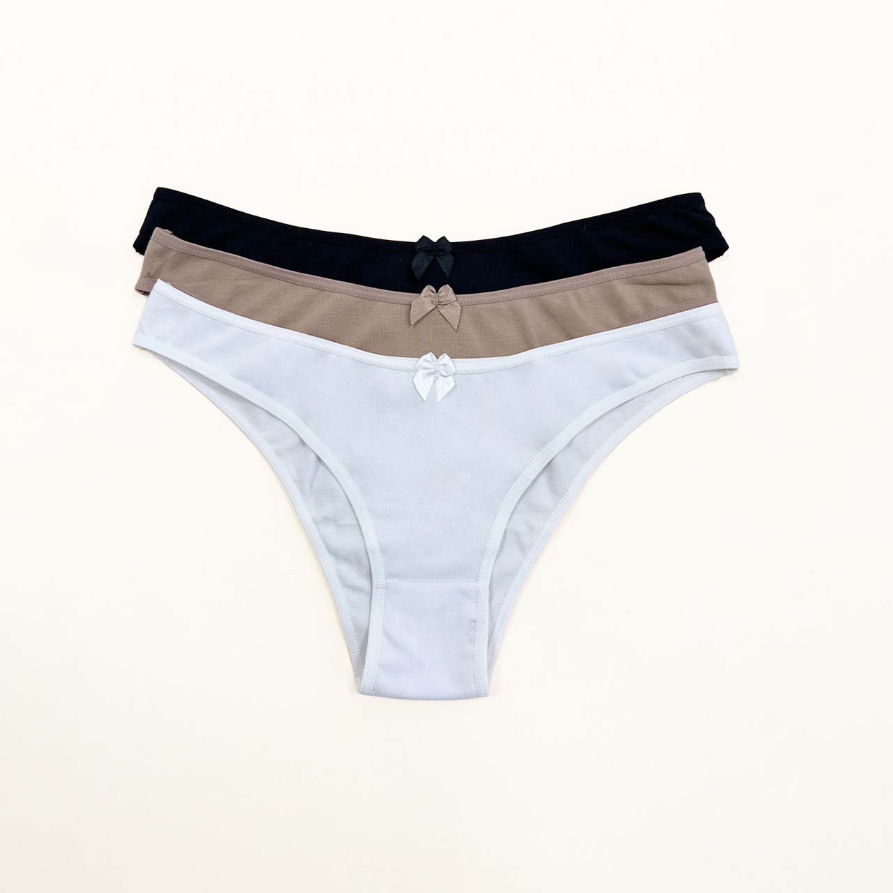 *Pack* Bikinis de algodón y lycra - 3 unidades