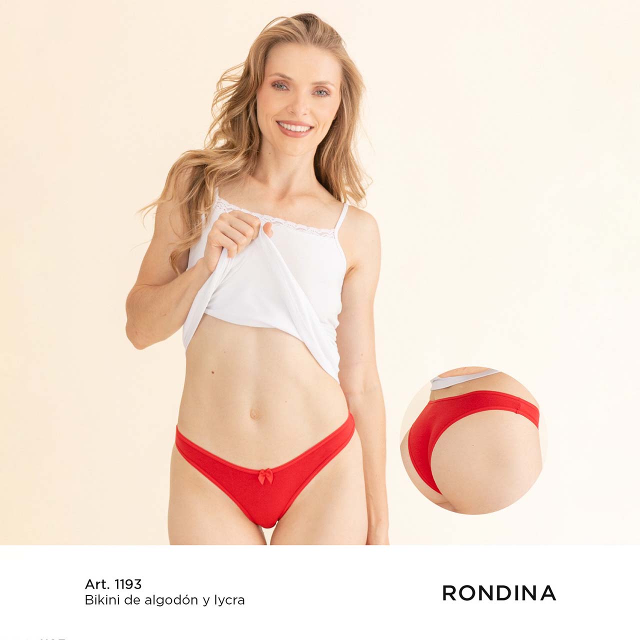 *Pack* Bikinis de algodón y lycra - 3 unidades