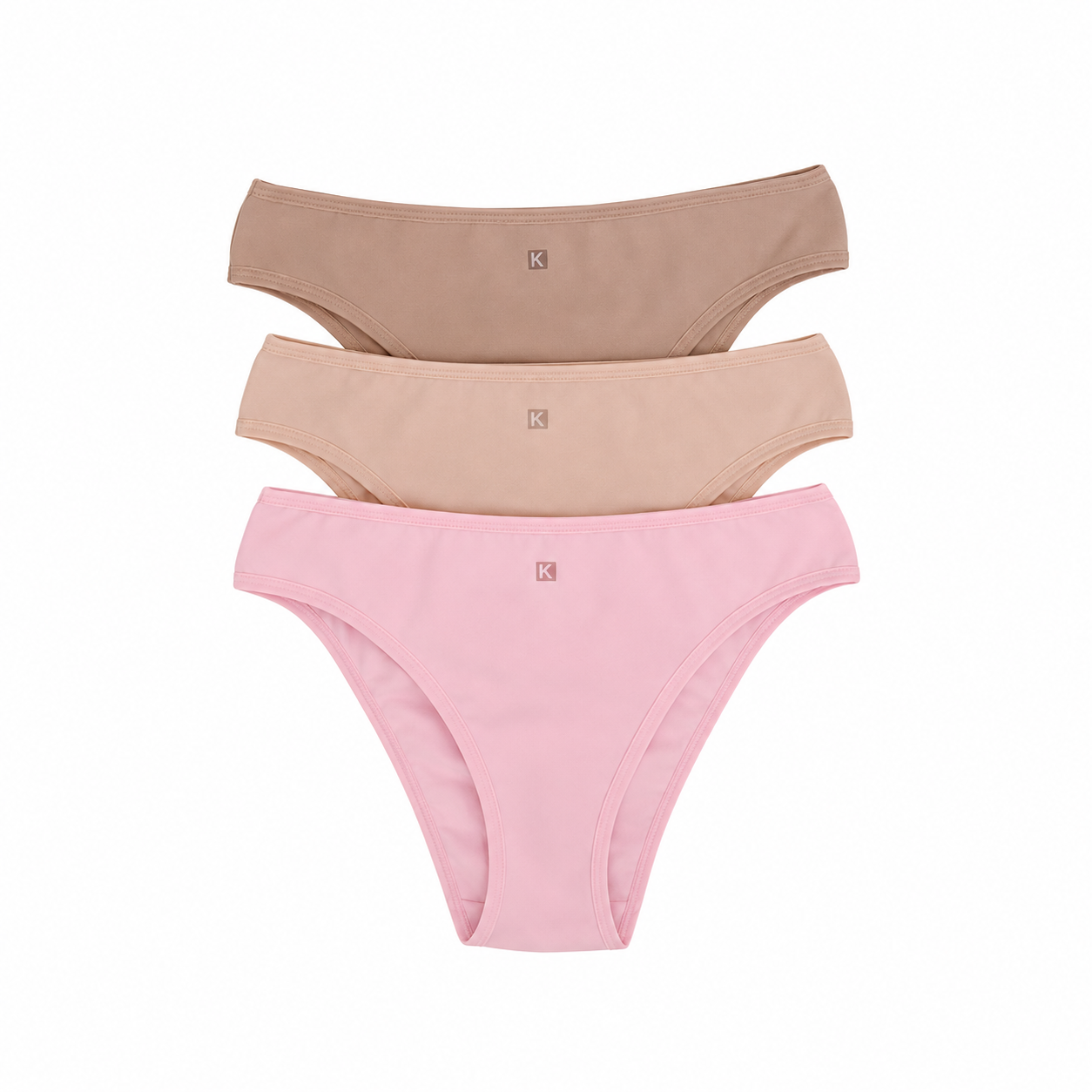 SD - B009 - *Pack* Bombachas de lycra de algodón. 3 unidades