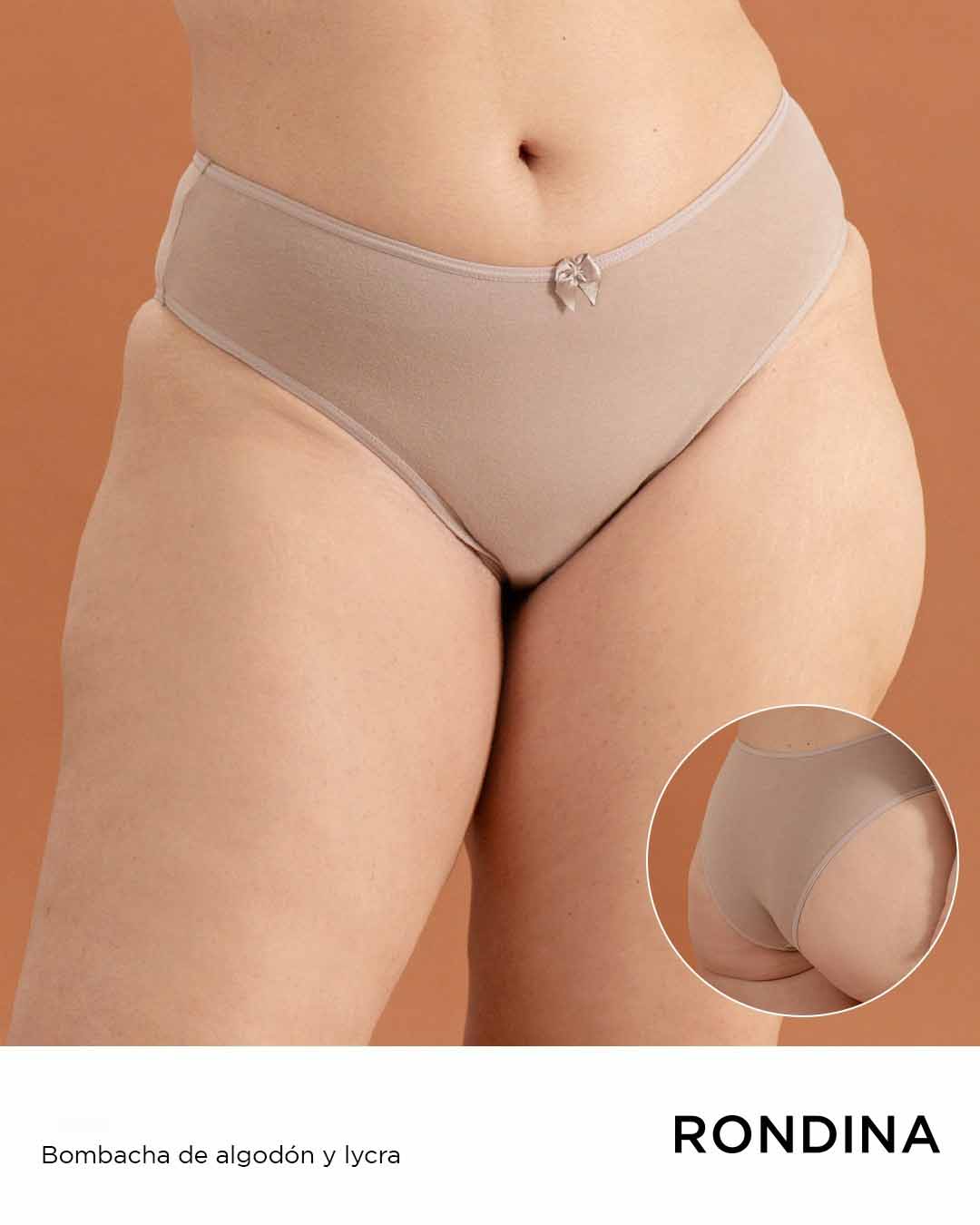 Bombacha de algodón y lycra - Varios Colores