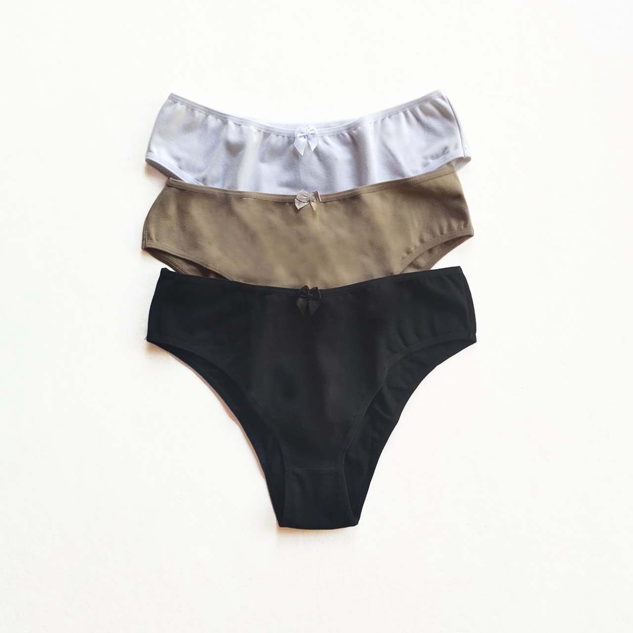 *Pack* Bombachas de algodón y lycra - 3 unidades