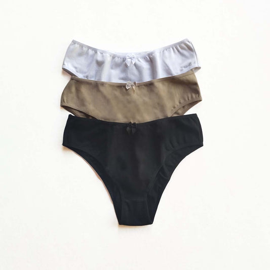 *Pack* Bombachas de algodón y lycra - 3 unidades