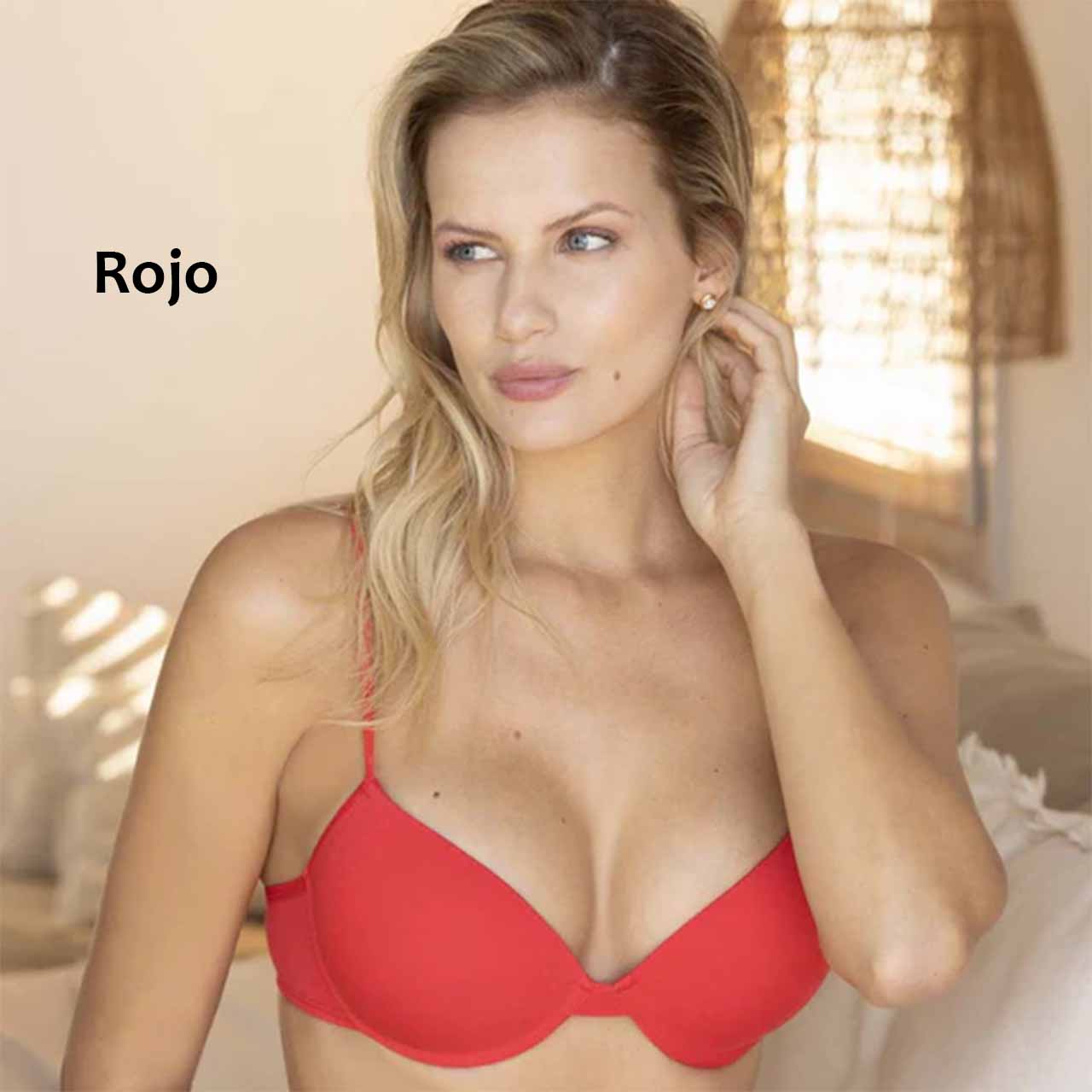 *Combo* Corpiño con taza push-up y arco & Colaless. Lycra de algodón. Varios Colores
