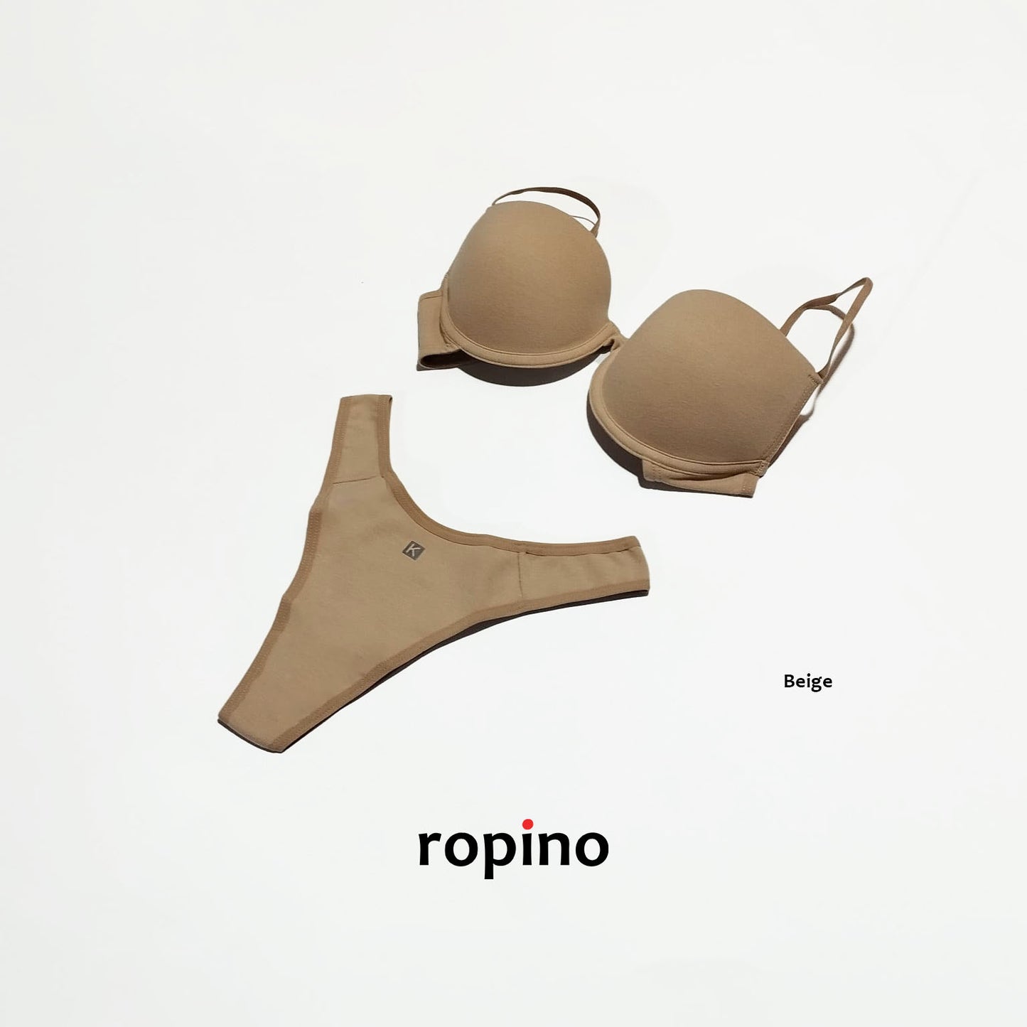 *Combo* Corpiño con taza push-up y arco & Colaless. Lycra de algodón. Varios Colores