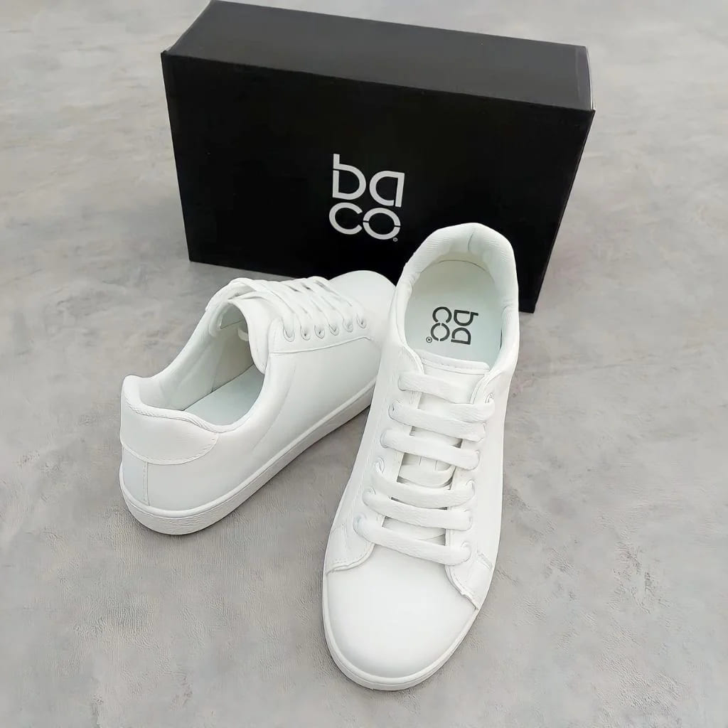 Calzado Sport Baco - Negro & Blanco