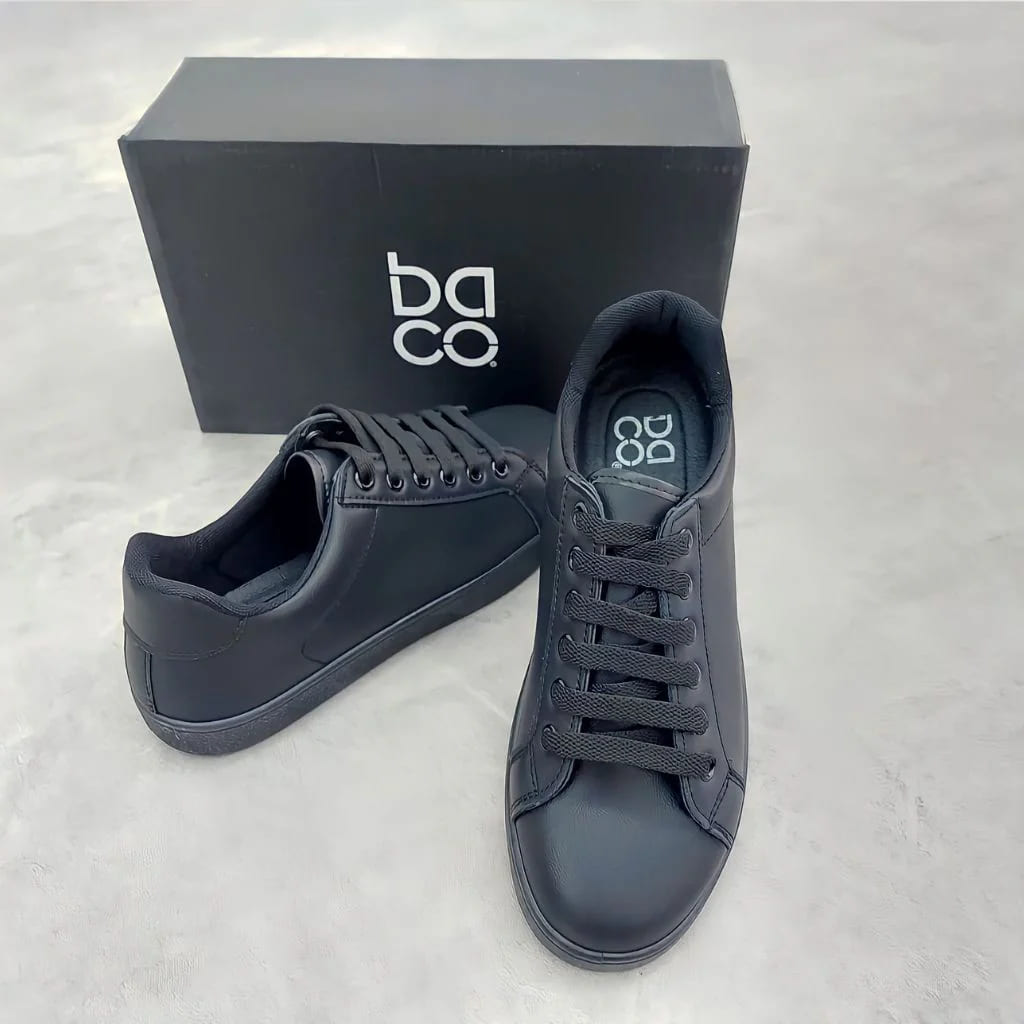 Calzado Sport Baco - Negro & Blanco