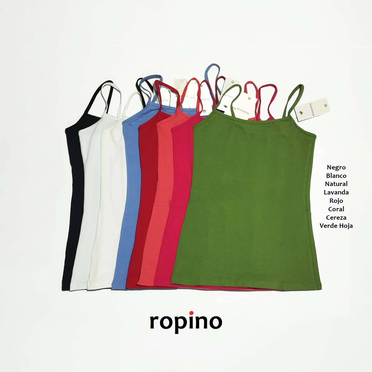Camisilla básica de algodón - Varios Colores