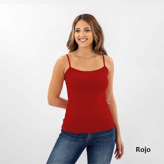 Camisilla básica de algodón. Varios Colores