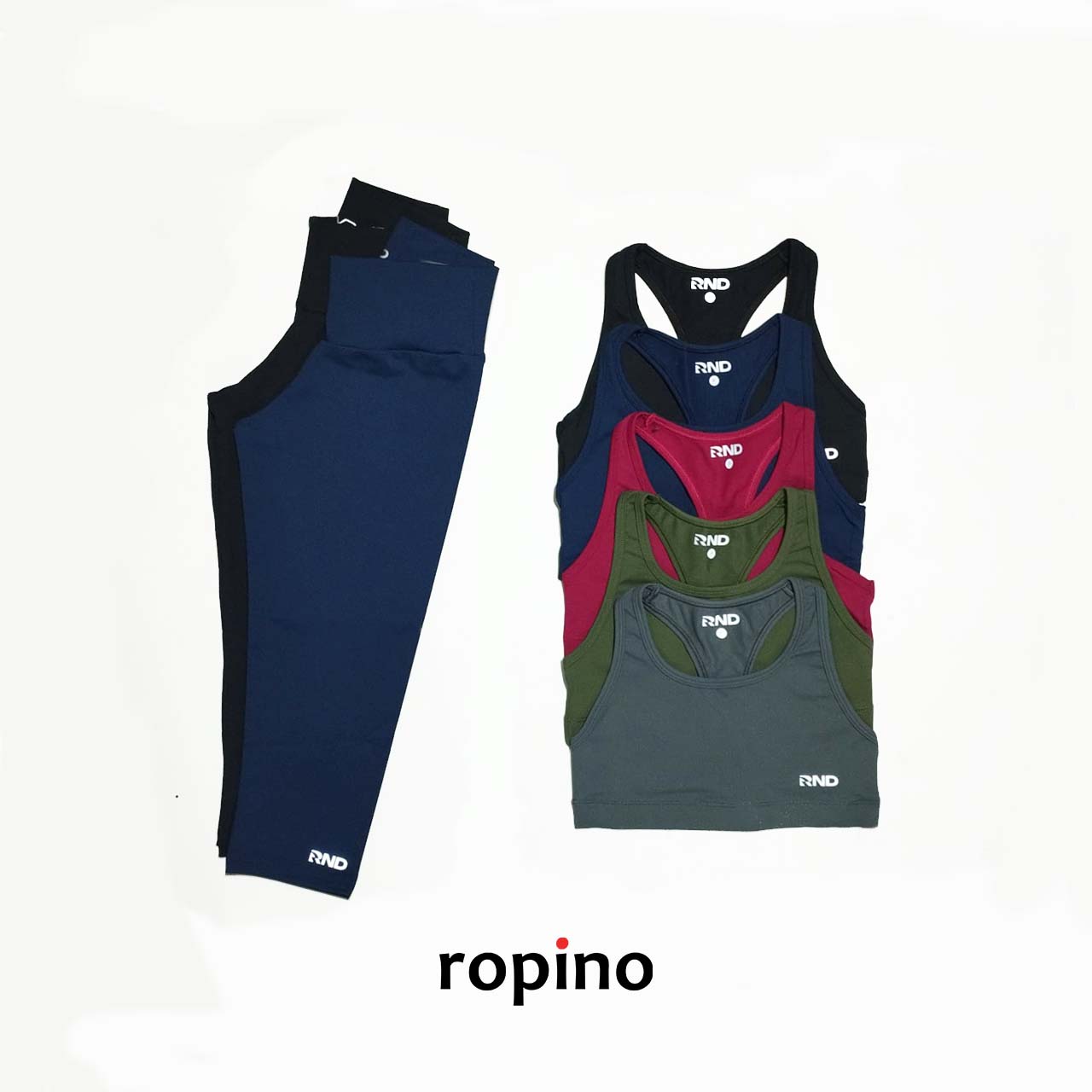 Top de Supplex & Capri de Supplex - Varios Colores