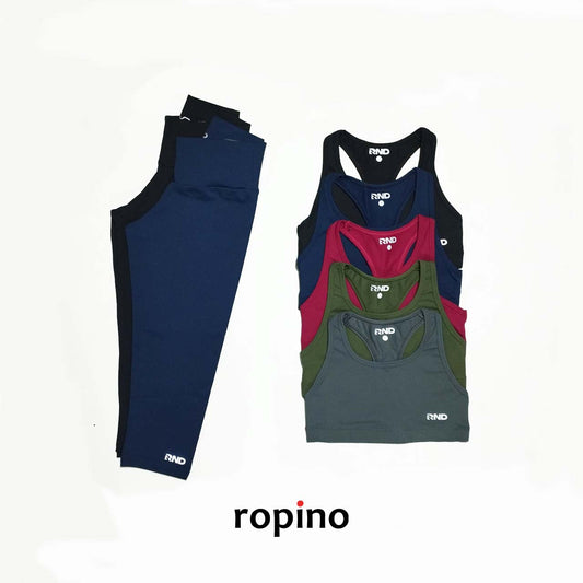 Top de Supplex & Capri de Supplex - Varios Colores