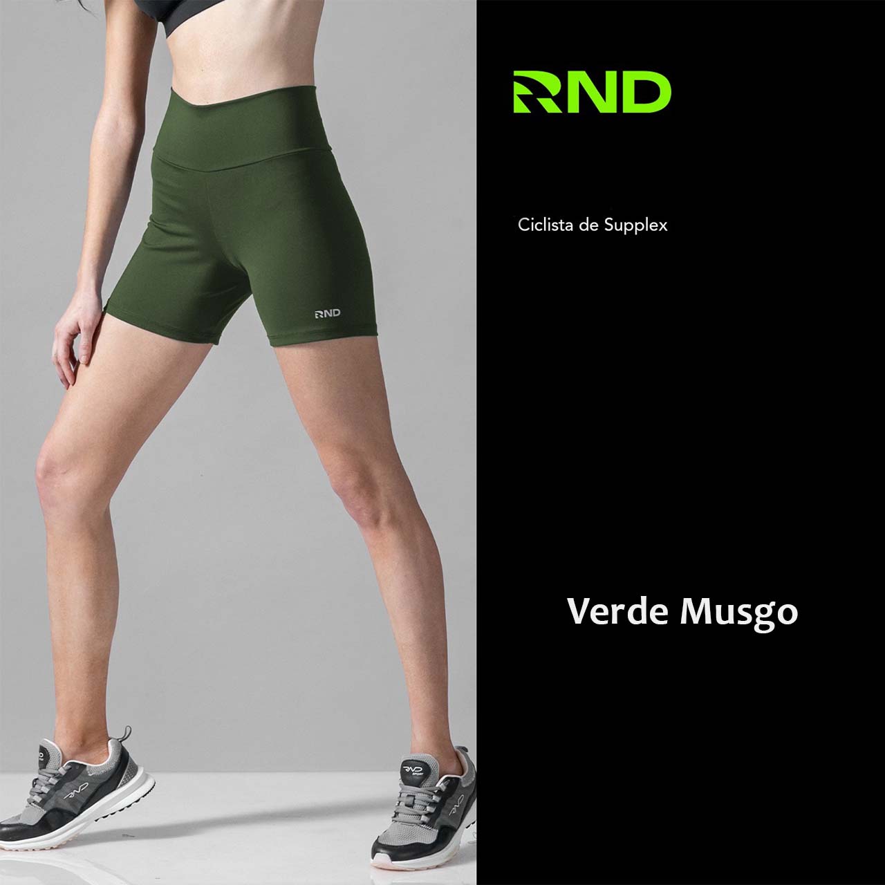 Ciclista corto de supplex. Deportivo. Varios Colores