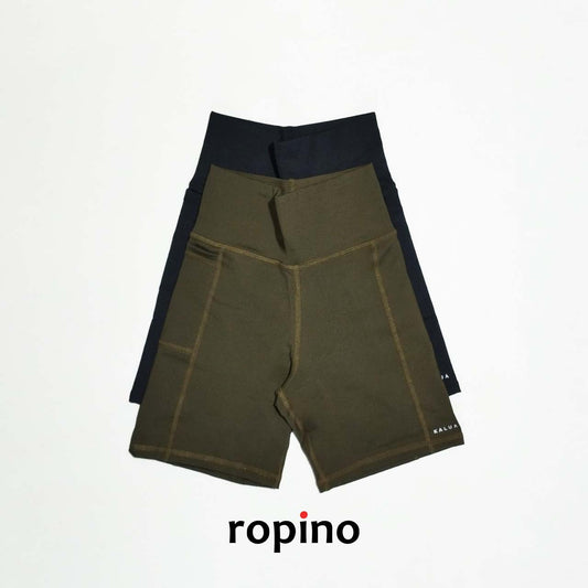 Ciclista de Supplex con Pretina Alta y Bolsillo - Varios Colores