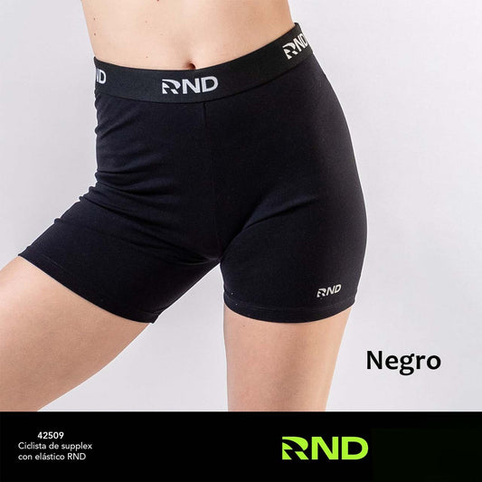 Ciclista de Supplex con Elástico RND