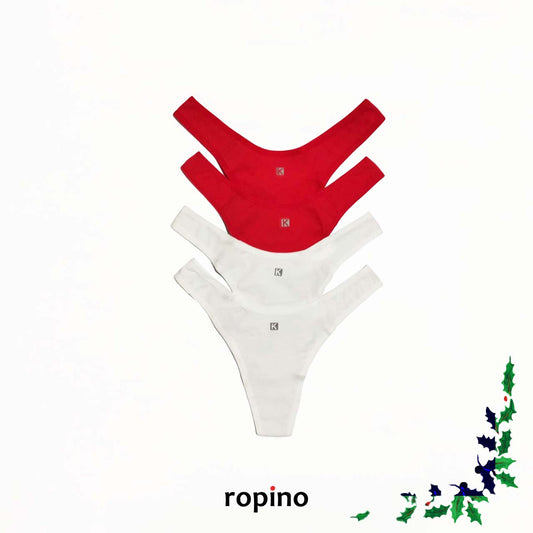 *Pack* 4 Colaless de lycra de algodón. Varios Colores