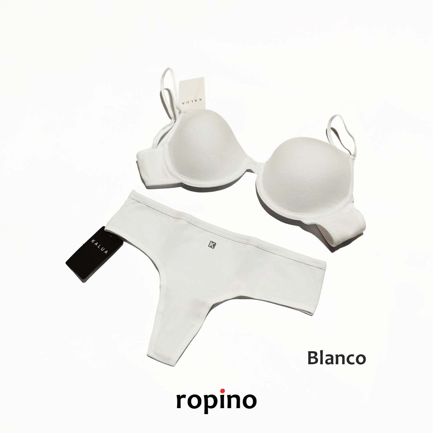 *Combo* Corpiño con taza push-up y arco & Culotteless. Lycra de algodón