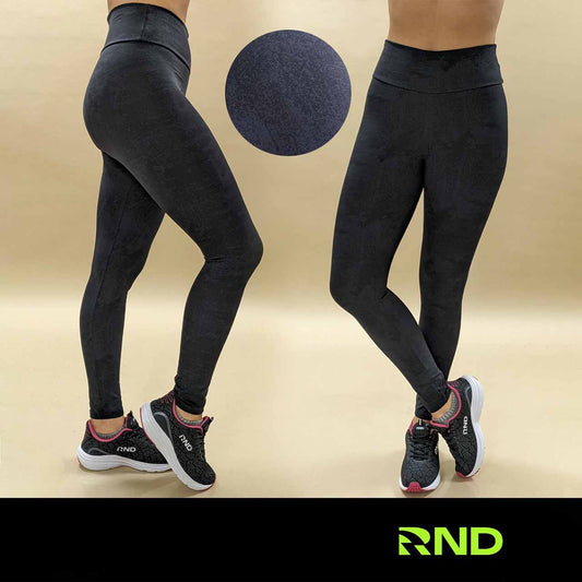 Legging de supplex - Estampado negro - Talle M