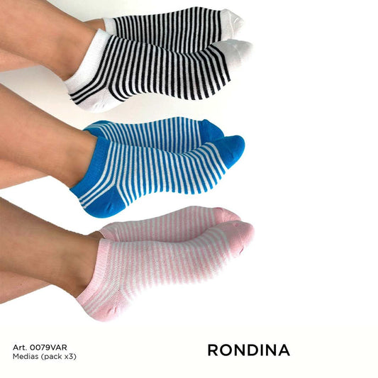 Medias - Pack de 3 unidades.