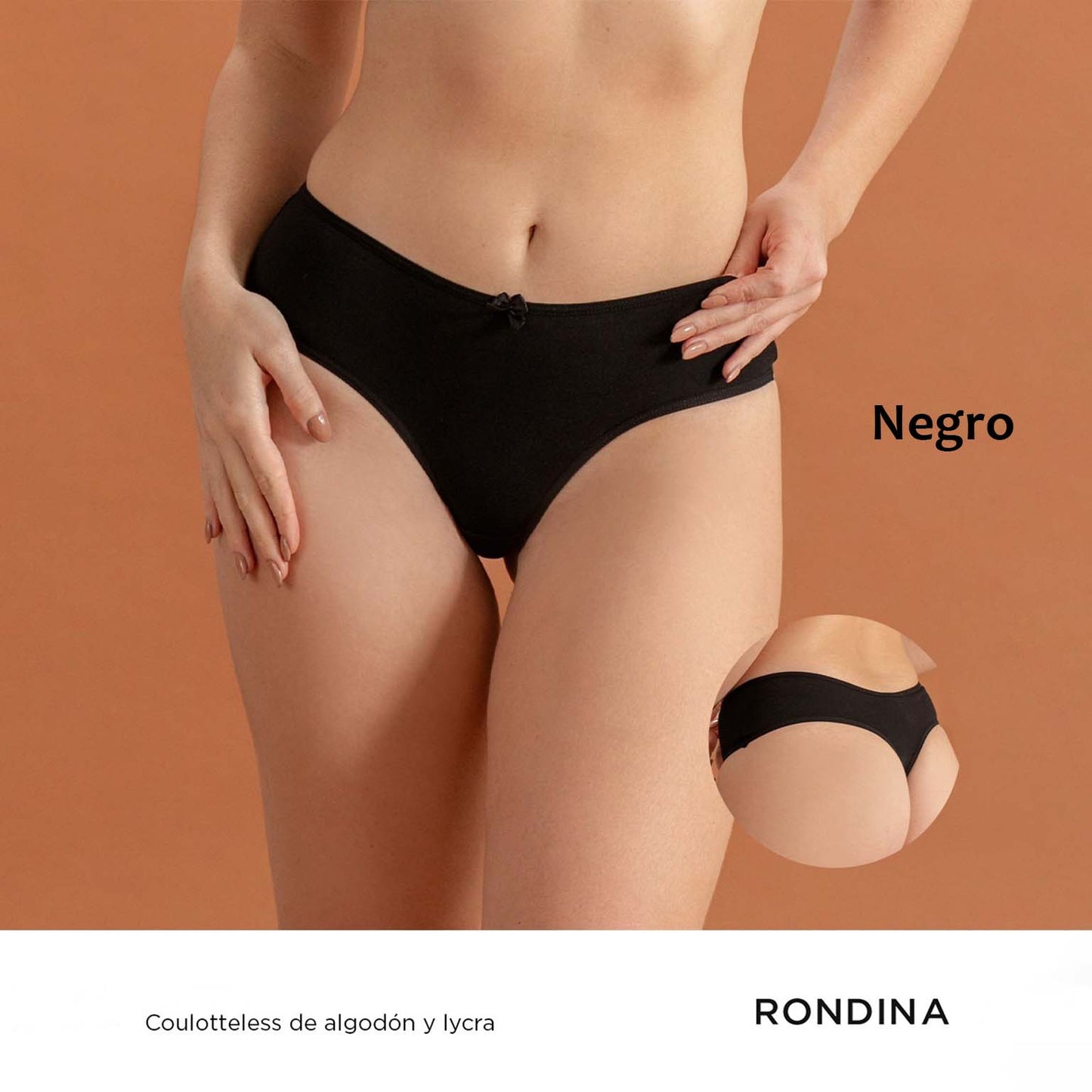 Culotteless de algodón y lycra - Varios Colores