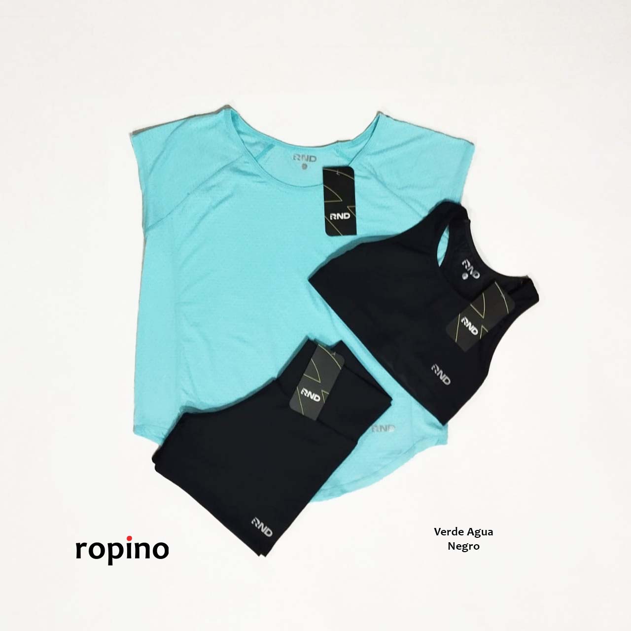 Remera de Viscolycra & Top de Supplex & Ciclista Corto de Supplex - Varios Colores