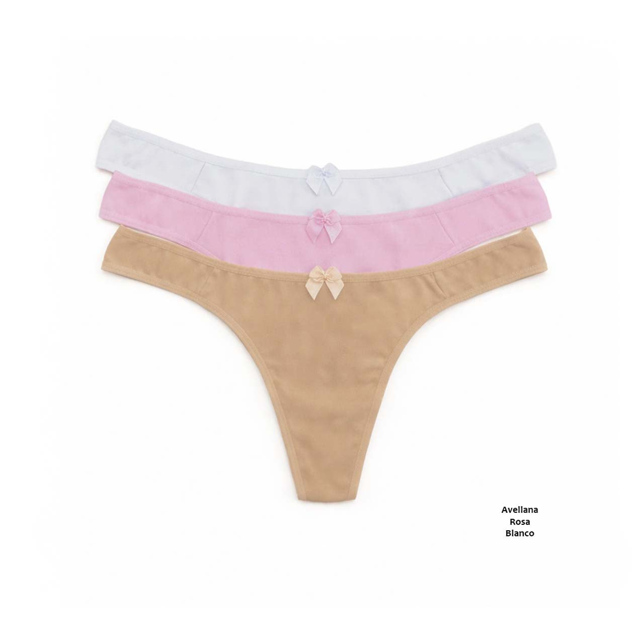 1349 - *Pack* Less de algodón y lycra - 3 unidades