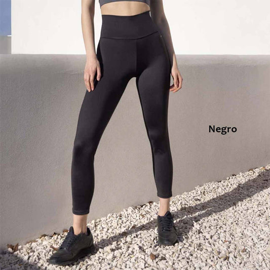 Legging de Supplex. Cintura Alta - Varios Colores
